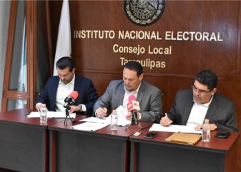 INE-IETAM firman acuerdo con el Colegio de Notarios del Estado de Tamaulipas.