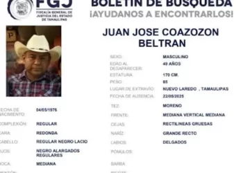 Desaparece Policía Estatal con su familia en zona ribereña de Tamaulipas