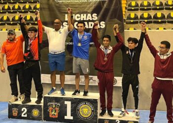Gana la UAT medalla de plata en luchas asociadas en el nacional de la ANUIES