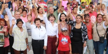 Entrega SEBIEN paquetes alimentarios en Tampico