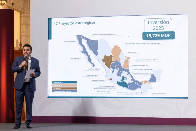 Tamaulipas, segundo estado con más inversión en proyectos hídricos en el país: CONAGUA