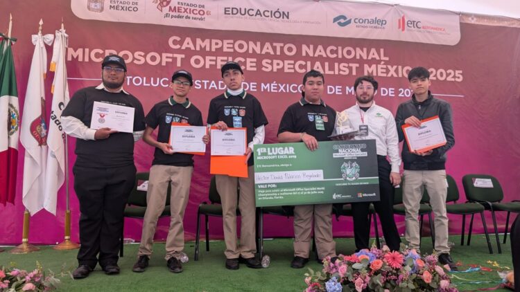 Obtiene alumno del CONALEP pase al Campeonato Mundial Microsoft Office Specialist