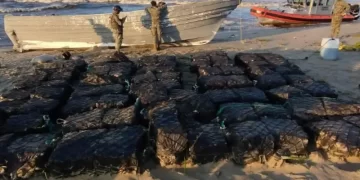 Secretaría de Marina decomisa 1.5 toneladas de cocaína en costas de Jalisco
