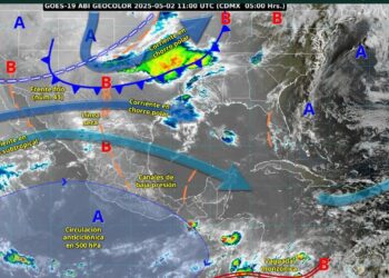 Pronostican lluvias, vientos y alertan sobre posibles torbellinos en Tamaulipas