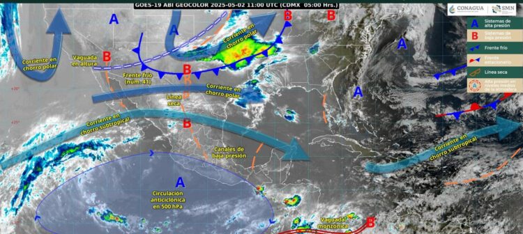 Pronostican lluvias, vientos y alertan sobre posibles torbellinos en Tamaulipas