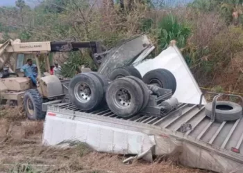 Abuelito terminó aplastado durante un acto de rapiña en Tamaulipas