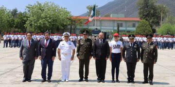 Conmemoran 163 aniversario de la Batalla de Puebla y realizan toma de protesta de bandera del Servicio Militar Nacional