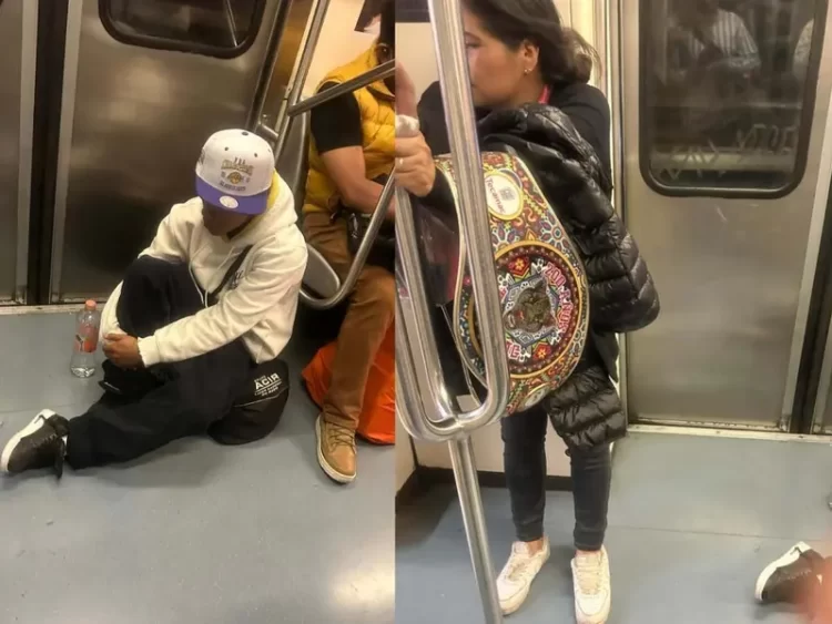 Captan a Óscar Valdez en el Metro con su cinturón de campeón