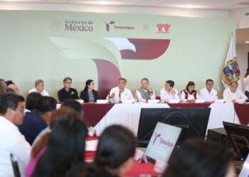 Américo Villarreal y titular del Infonavit Octavio Romero agilizarán programa de 43 mil casas para Tamaulipas