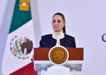 Presidenta de México, Claudia Sheinbaum celebra elección del papa León XIV