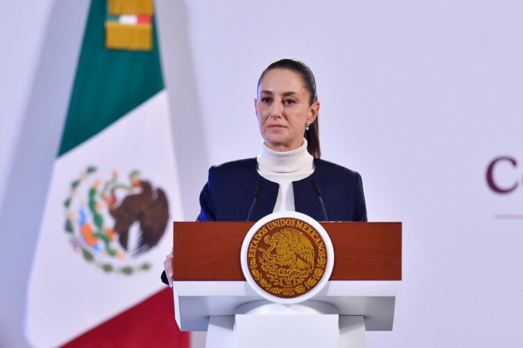 Presidenta de México, Claudia Sheinbaum celebra elección del papa León XIV
