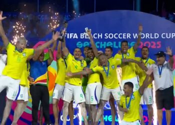 Brasil se titula y se reafirma como el rey del futbol playa