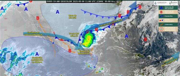 Pronostican más lluvia para Tamaulipas
