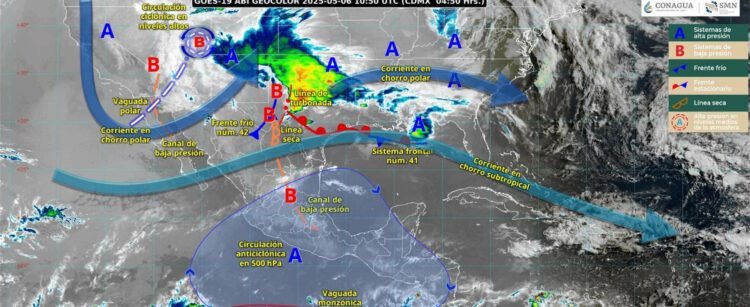 Alerta Conagua por formación de torbellinos en Tamaulipas