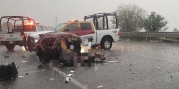 carreterazo deja 2 muertos y cuatro heridos