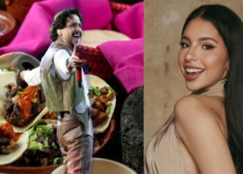 Ángela Aguilar viaja con una parrilla portátil para consentir a Nodal