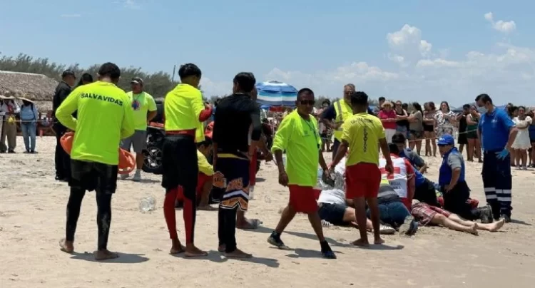 Joven de 21 años pierde la vida en la Playa Miramar de Cd. Madero, Tamaulipas