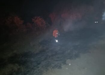 Se quema pastizal, logra Bomberos controlarlo