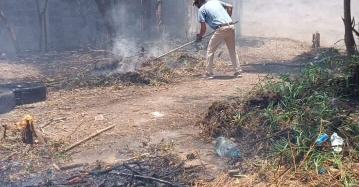 Se incendia pastizal