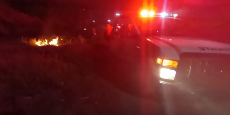 Se quema pastizal, logra Bomberos controlarlo