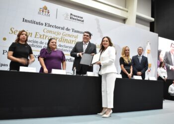 Entrega Consejo del IETAM constancias de mayoría a 138 magistrados y jueces de Tamaulipas 