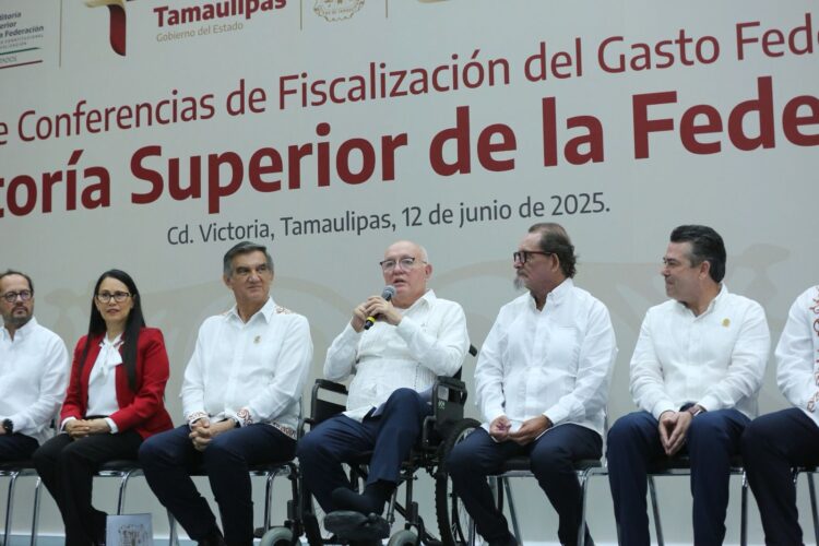 Reconoce Auditor Superior de la Federación buen manejo de gasto público en Tamaulipas