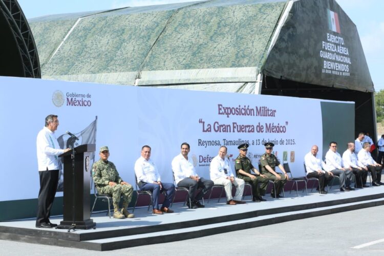 Reconoce gobernador Américo Villarreal respaldo de las Fuerzas Armadas en Tamaulipas