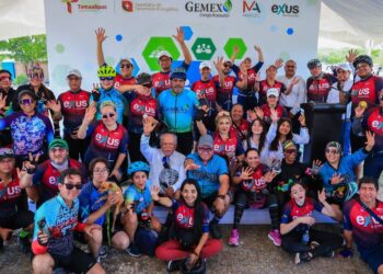 Celebra SEDENER Día Mundial del Viento con carrera ciclista
