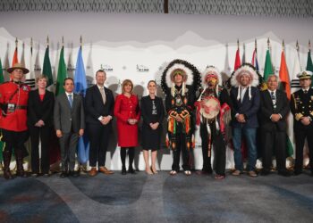 Sheinbaum llega a Calgary, Canadá para la Cumbre del G-7