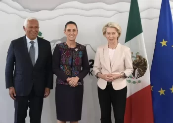 Sheinbaum dialoga sobre actualizar tratado entre México y la Unión Europea