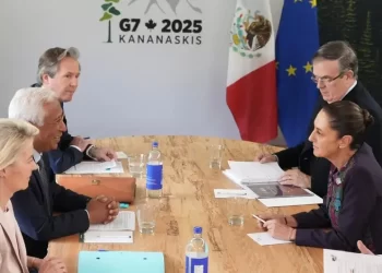 Claudia Sheinbaum propone en G7 Cumbre Mundial por el Bienestar Económico