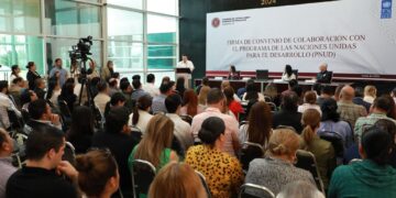 Congreso de Tamaulipas firma convenio con el PNUD para legislar sobre desarrollo sustentable