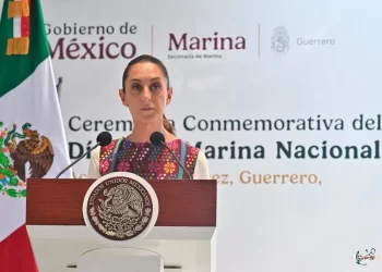 Presidenta Sheinbaum encabeza conmemoración del Día de la Marina en Acapulco, Guerrero