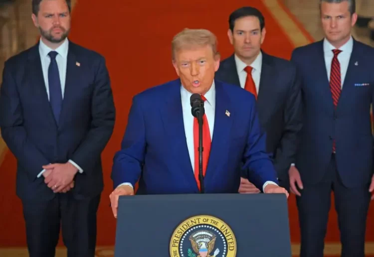 Trump asegura que instalaciones nucleares de Irán fueron “totalmente destruidas”