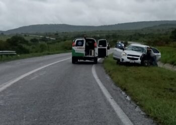 Seis heridos en choque de camionetas en la carretera Aldama-Soto la Marina