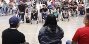 Realiza DIF Tamaulipas segunda capacitación y donación de sillas de ruedas para personas discapacitadas