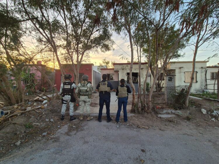 Realizan orden de cateo por delito de narcomenudeo en Reynosa