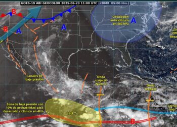 Continuará temporal lluvioso en la mayor parte de México: SMN