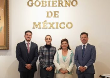 Sheinbaum se reúne con gobernadores de los tres “estados mundialistas” de México