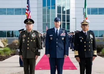 Titulares de la Defensa y Marina visitaron Cuartel General del Comando Norte de EU