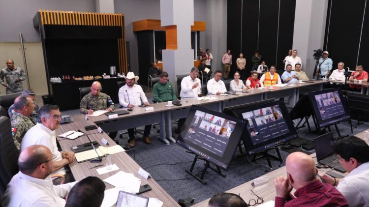 Ordena gobernador de Tamaulipas reforzar acciones preventivas ante cercanía de tormenta Barry