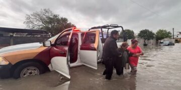 Activa SSPT Plan Tamaulipas para atender a población afectada por tormenta tropical “Barry”