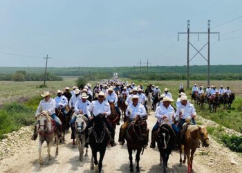 Celebran el 255 aniversario del municipio de Casas, en la región central de Tamaulipas 