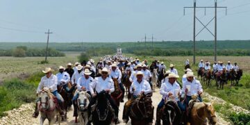 Celebran el 255 aniversario del municipio de Casas, en la región central de Tamaulipas 