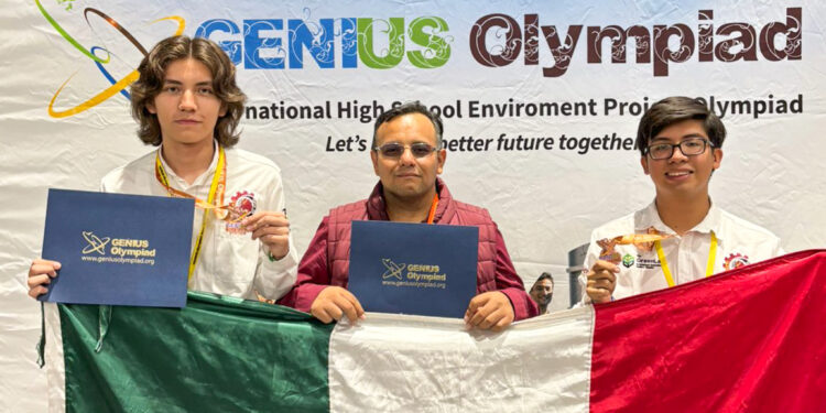 Jóvenes victorenses triunfan en olimpiada científica internacional