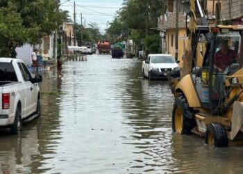 Peligran 5 mil familias por posible desbordamiento del río Tamesí
