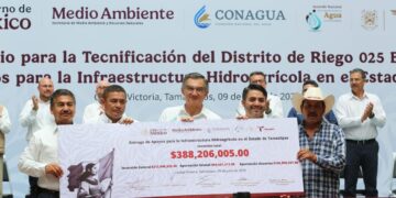 Abre CONAGUA llave de recursos para II acueducto de Victoria y tecnificación de Distritos de Riego del norte de Tamaulipas