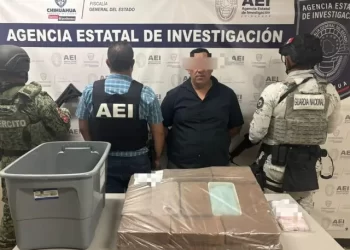 Cae hombre con más de 120 millones de pesos en fentanilo en Chihuahua