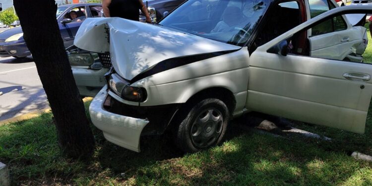 Abuelito herido en accidente
