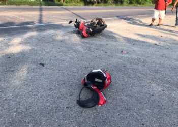 Motociclista herido al chocar contra camioneta